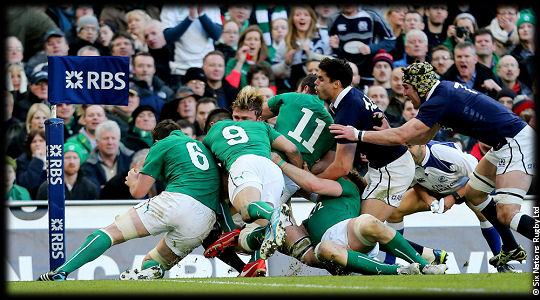 Ireland Scotland RBS 6 Nations 2014